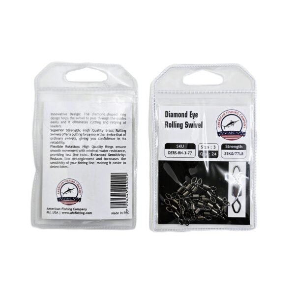 AFC Diamond Eye Rolling Swivel - Image 2