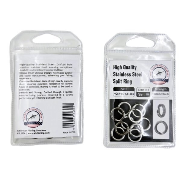 AFC High Quality SS Split Rings - Image 5