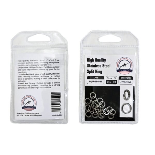 AFC High Quality SS Split Rings - Image 2