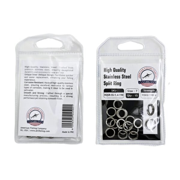 AFC High Quality SS Split Rings - Image 3