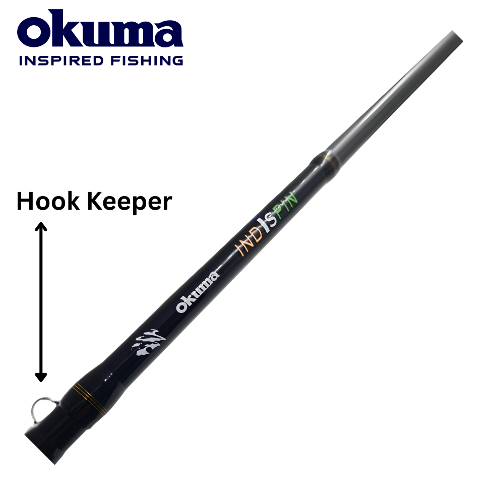 Okuma IndiSpin Spinning Rods Hook Keeper