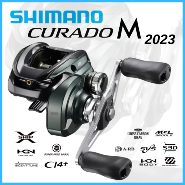 Shimano 2023 Curado M 200 Series Baitcasting Reel