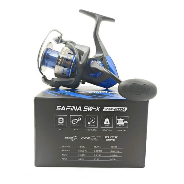 Okuma Safina Saltwater SNW Spinning Reel - Image 5
