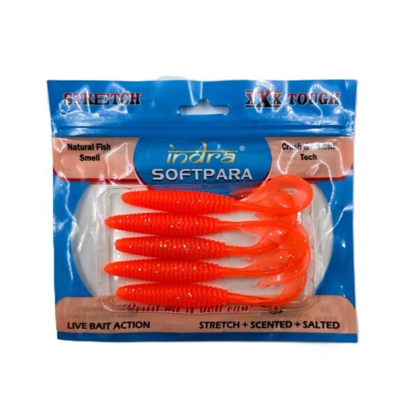 Indra Softpara Curly Tail 5 inch Soft Lures - Image 4
