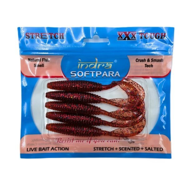 Indra Softpara Curly Tail 5 inch Soft Lures - Image 7