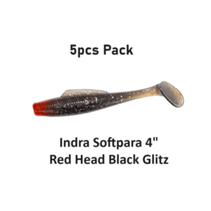 Indra Softpara Red Head Black Glitz