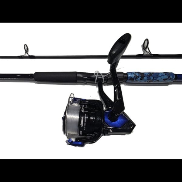 Okuma Fin Chaser X Combo | Best Beginner Combo | 8ft Rod 6000 Spinning Reel & Nylon Line - Image 4