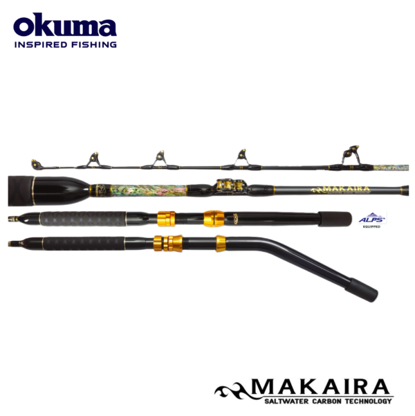 Okuma Makaira Big Game Roller Guide Trolling Rod