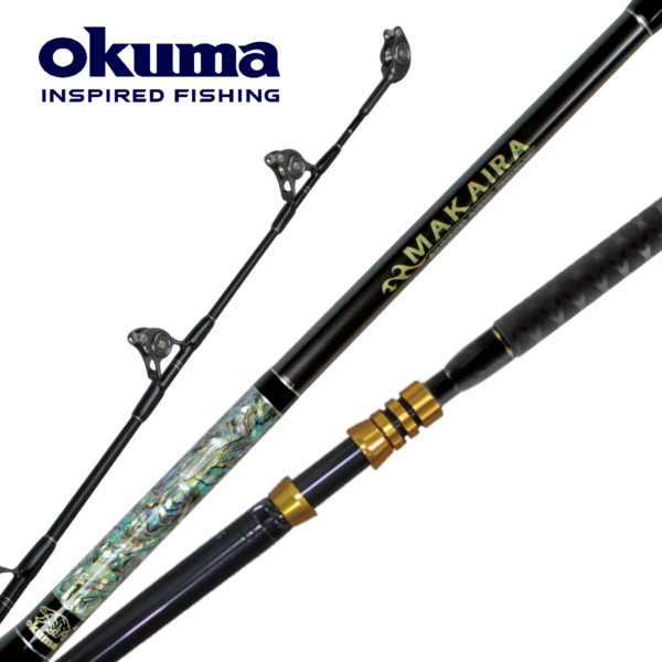 Okuma Makaira Big Game Roller Guide Trolling Rod - Image 3