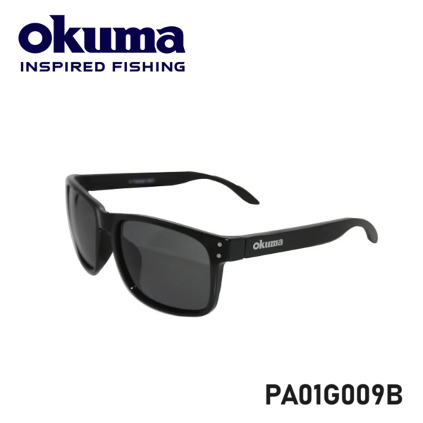 Okuma Polarized Sunglasses Black Frame