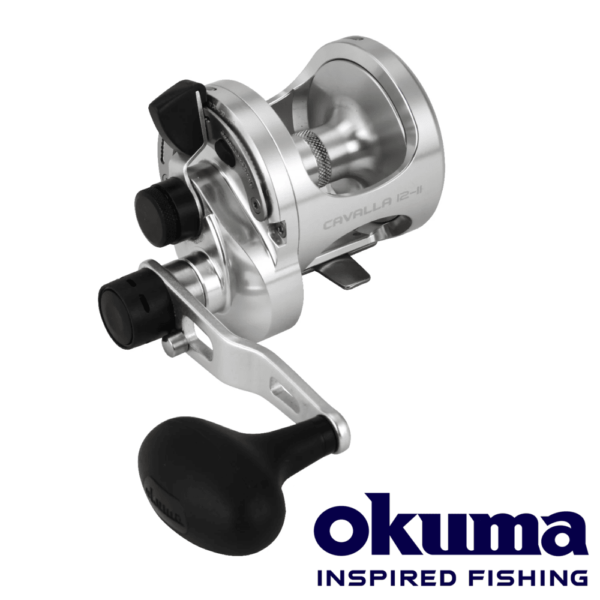 Okuma Cavalla Lever Drag Two Speed Jigging Trolling Reel