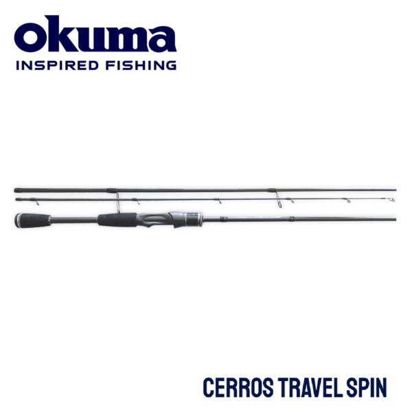 Okuma Cerros 7ft-3pcs Travel Spinning Rod