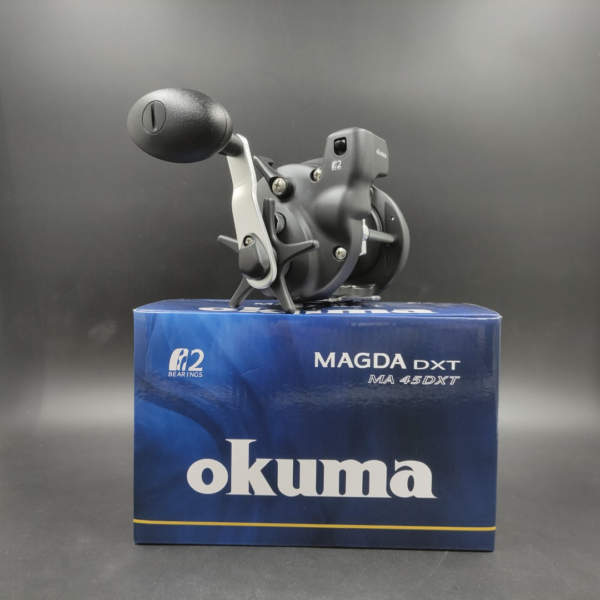 Okuma Magda Pro Line Counter Levelwind Trolling Reel - Image 6