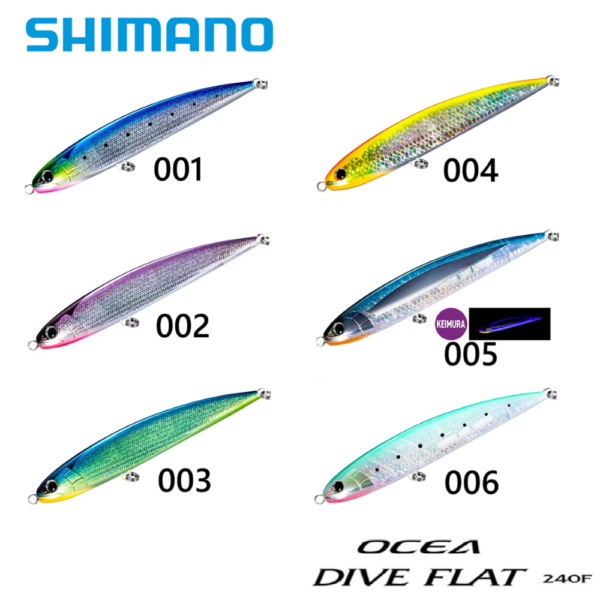 Shimano Ocea Dive Flat 200MM Floating Stickbait