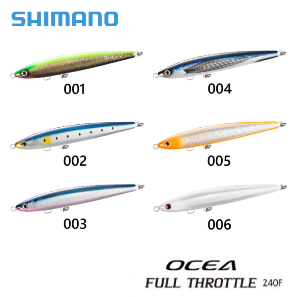 Shimano Ocea Full Throttle 240MM Floating Stickbait
