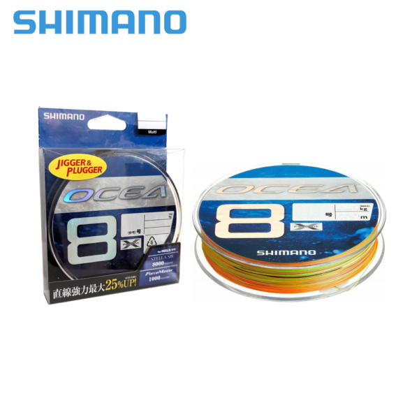 Shimano Ocea 8 300 Meter Braided Line | Premium Braided Line