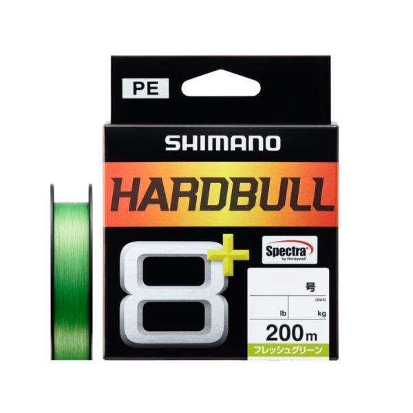 Shimano Hardbull 8+ Fresh Green 200 Meter Braided Line