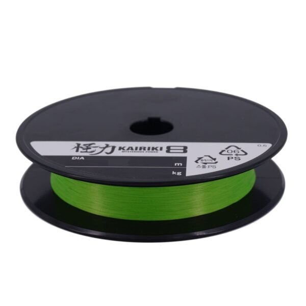 Shimano 2023 Kairiki 8 PE Mantis Green 150 Meter Braided Line - Image 2