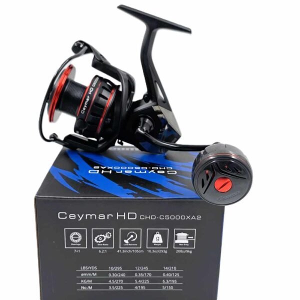 Okuma Ceymar HD 5000 XA2 Spinning Reel Knob Edition - Image 4