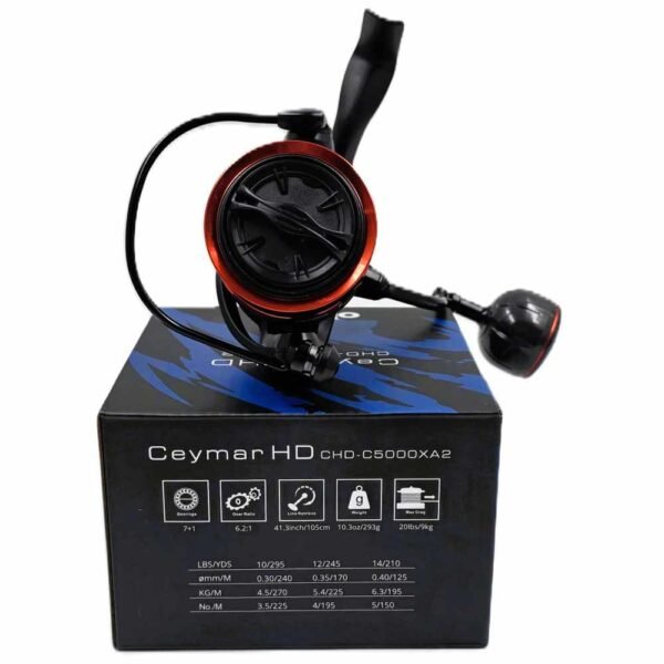 Okuma Ceymar HD 5000 XA2 Spinning Reel Knob Edition - Image 5