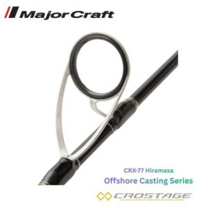 Majorcraft Crostage 77 Hirmasa Light Popping Rod Guides