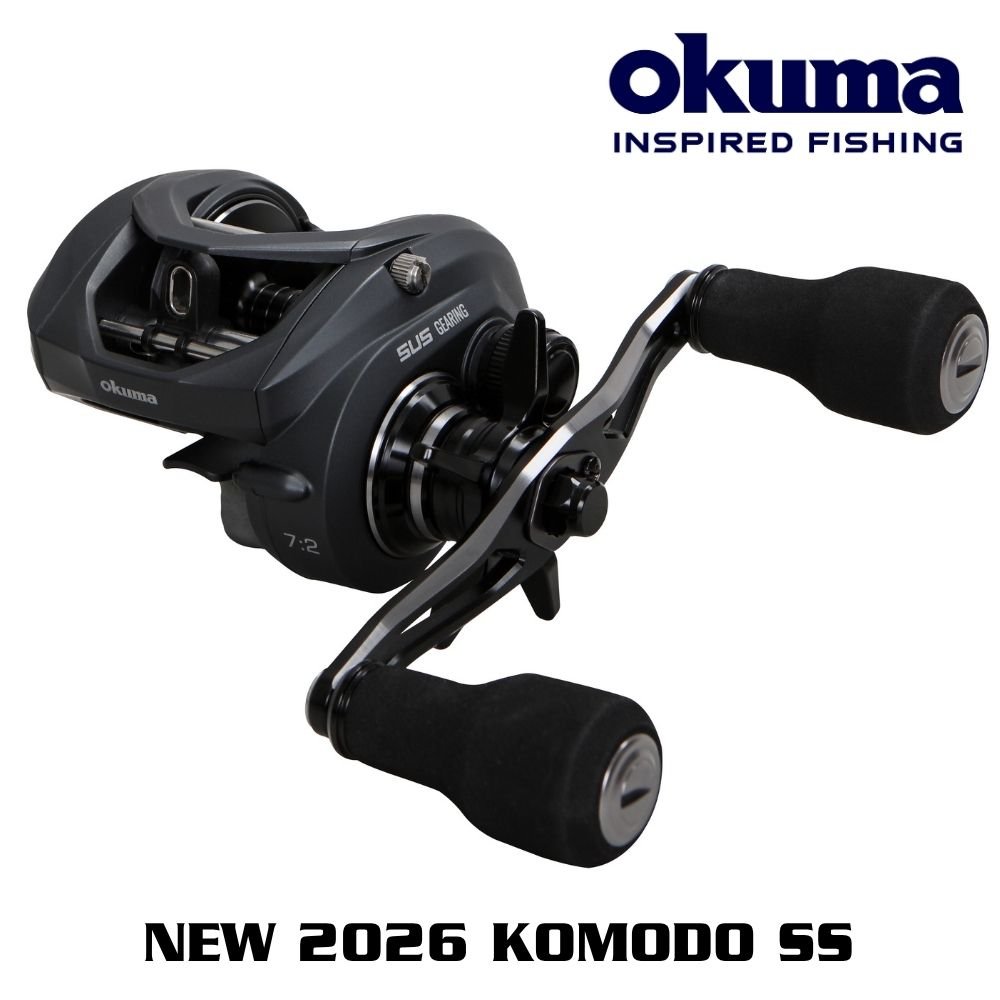 Okuma 2026 Komodo SS Baitcasting Reels