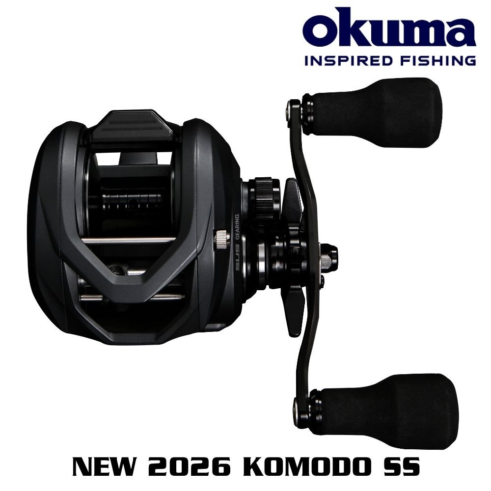 New 2026 Okuma Komodo SS Baitcasting Reel 2