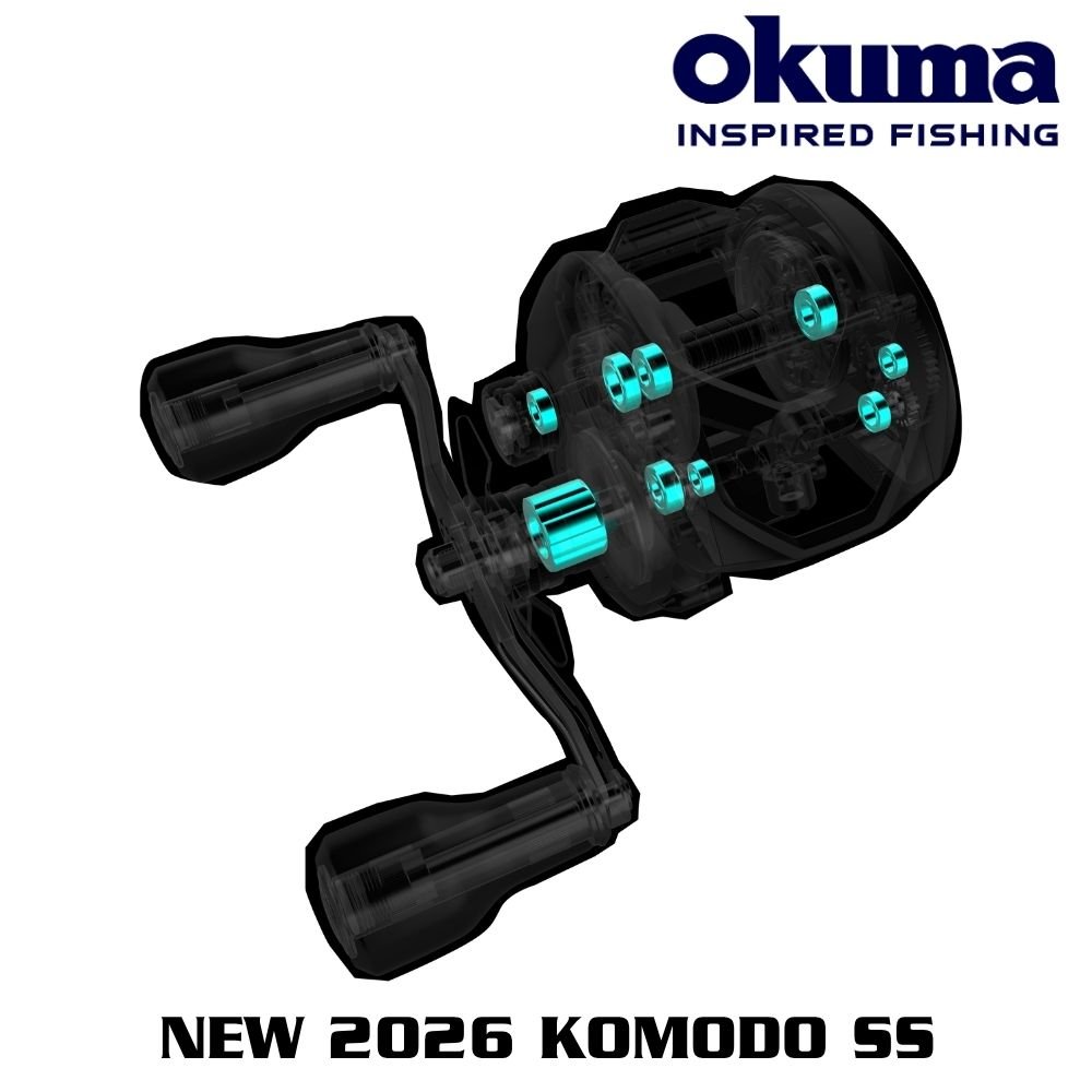 New 2026 Okuma Komodo SS Baitcasting Reel 3