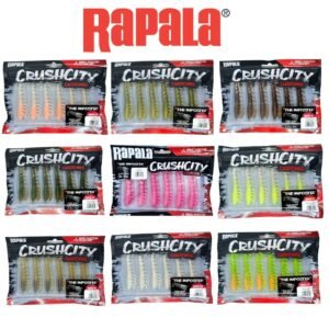Rapala Crush City Imposter 3 Inch Soft Plastic Lure Packet Photo