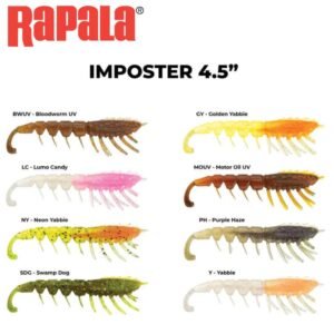 Rapala Crush City Imposter 4.5 Inch Soft Plastic Lure