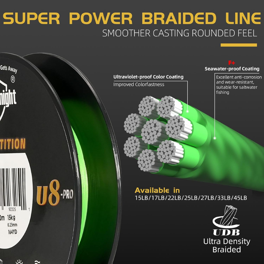 SeaKnight Competition U8 300M Braided Fishing Line - Image 2