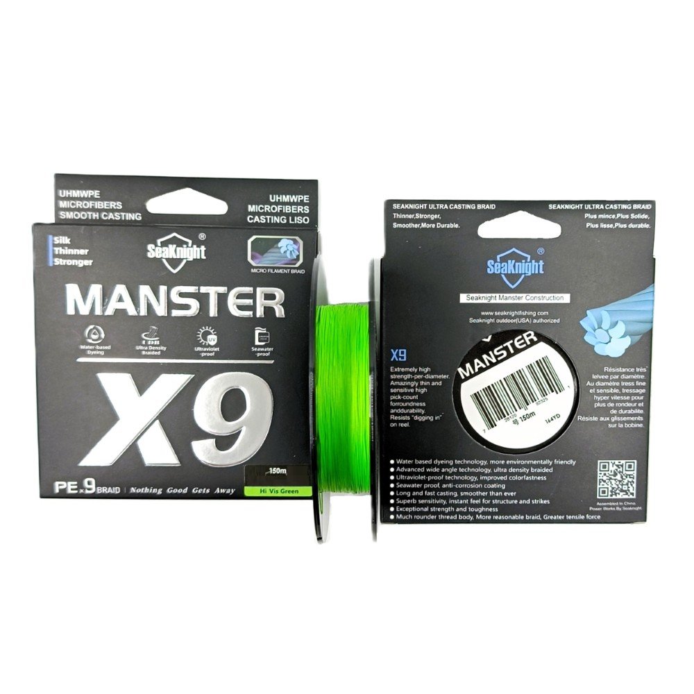 SeaKnight Manster X9 150M Braided Fishing Line