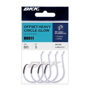 BKK Offset Heavy Circle Glow Hook