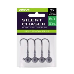 BKK Silent Chaser 2X Round Jighead Hook