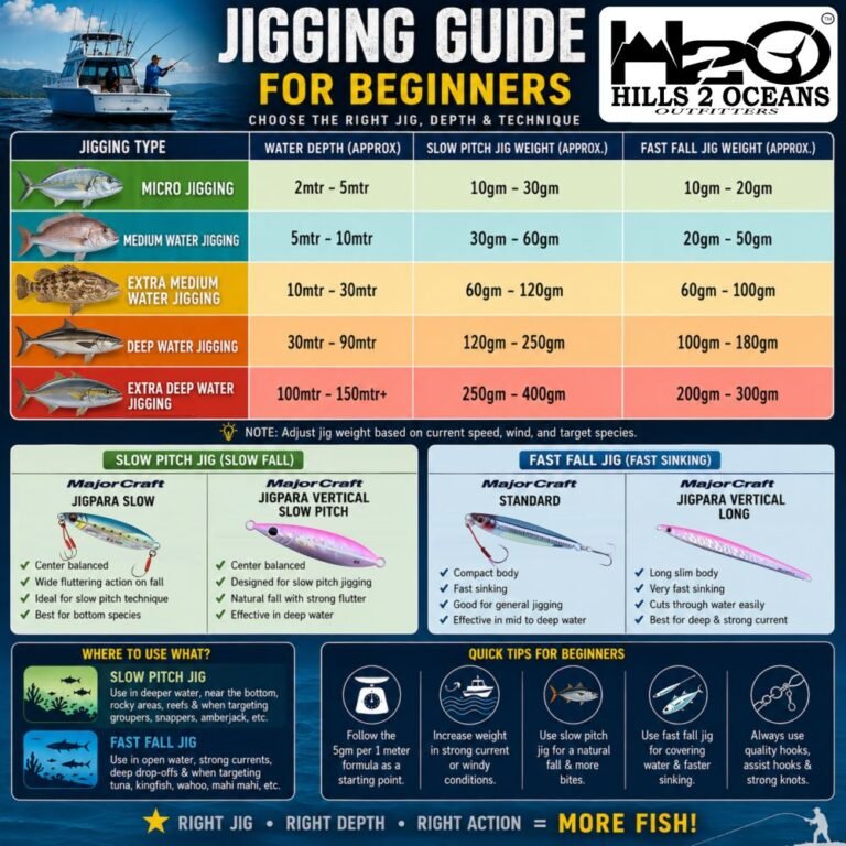 H2O Jigging Guide For Beginners
