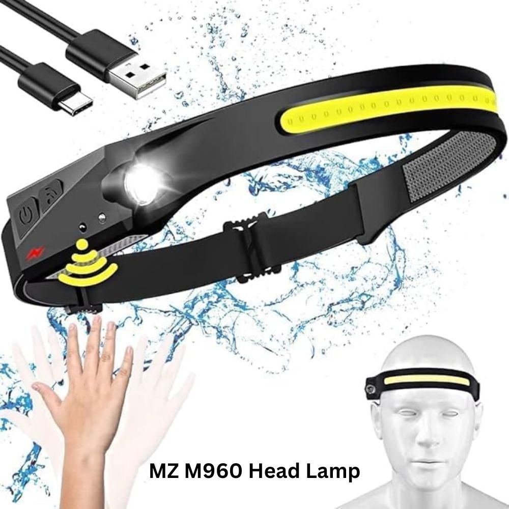 MZ M960 Rechargeable Headlamp 350 Lumen