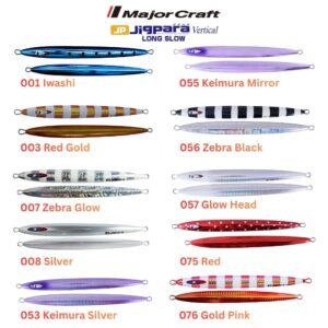 MajorCraft Jigpara Vertical Long Slow Jigs