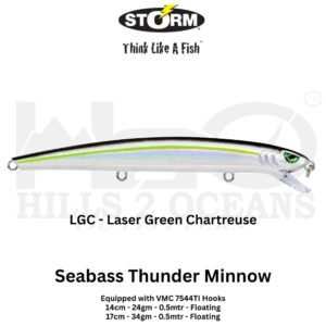 Storm Seabass Thunder Minnow Lure LGC