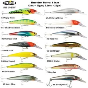 Storm Thunder Barra 11cm Hard Minnow Lure