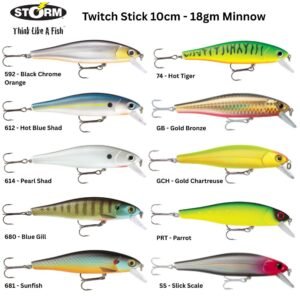 Storm Twitch Stick 10cm Hard Minnow Lure
