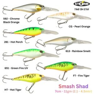 Storm Smash Shad 7cm Floating Crankbait