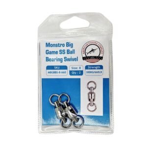 AFC Monstro Big Game SS Ball Bearing Swivel Size 8