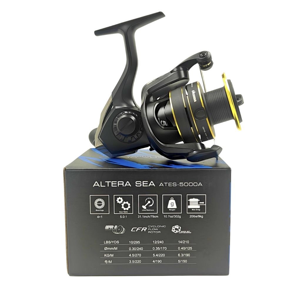 Okuma Altera Sea 5000 Spinning Reel Right View