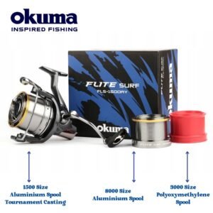 Okuma Flite Surf 1500AY Spinning Reel Spool Info