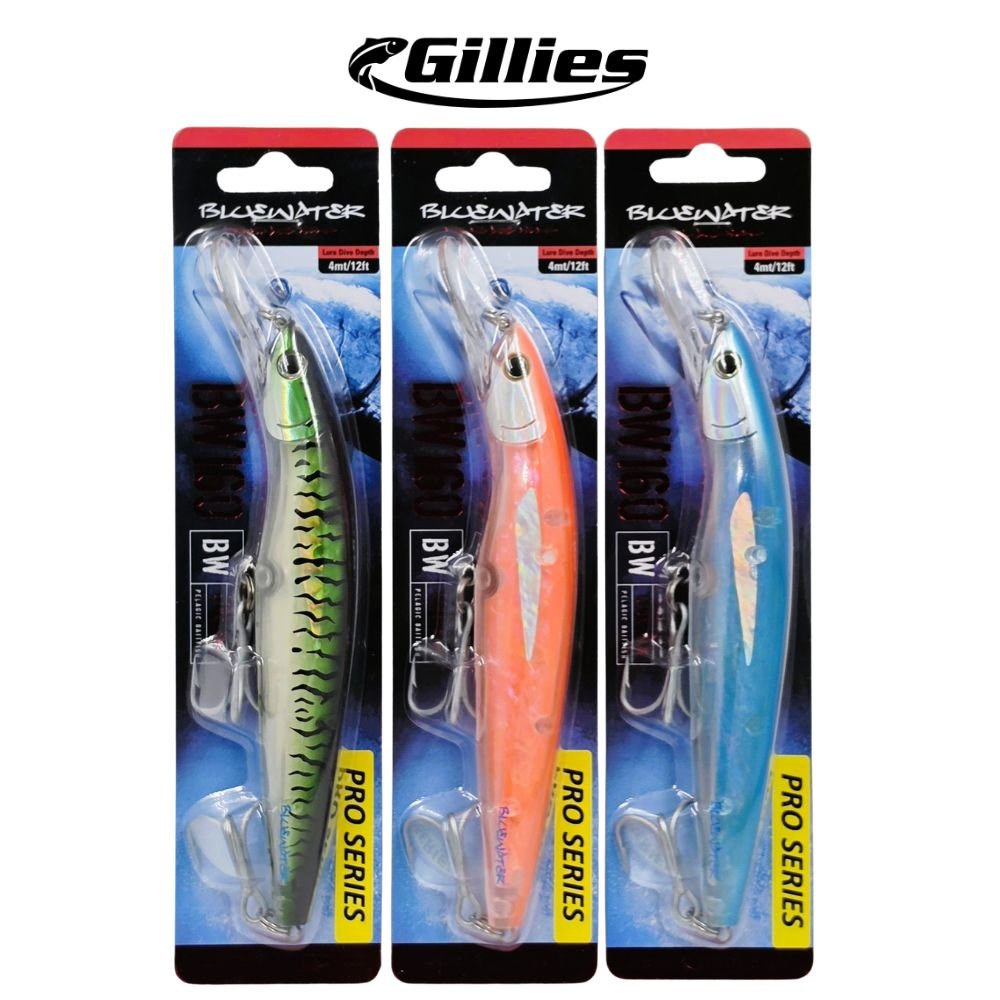 JM Gillies Bluewater Minnow 160MM Trolling Lure Pack Photo