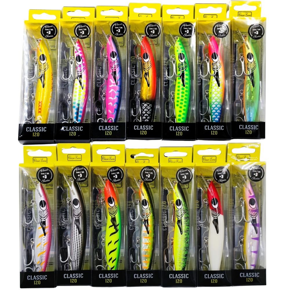 JM Gillies Classic 120 Barra 1M Spinning Lure Pack Photo