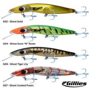 JM Gillies Classic 120 Ghost 1M Lure