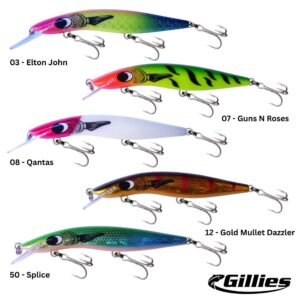 JM Gillies Classic F18 120MM 2.5M Lure