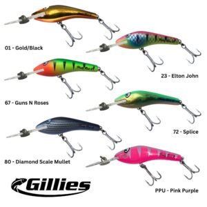 JM Gillies Killalure Flatz Rat 2 75MM Suspending Lure