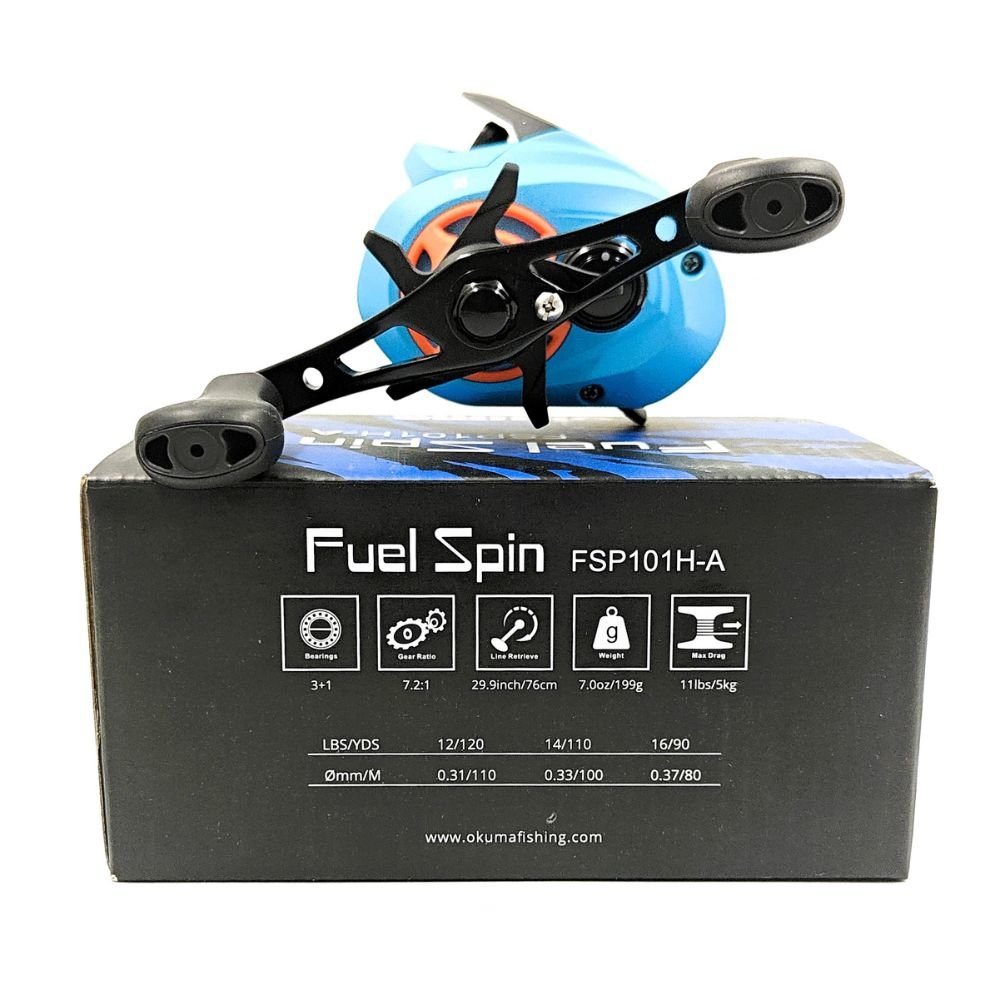 Okuma Fuel Spin Left Hand Baitcasting Reel 5